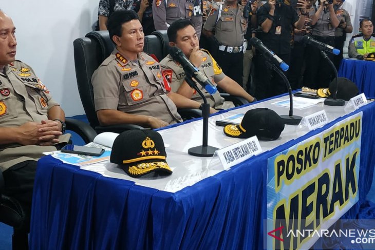 Wakapori dan Kapolda Banten tinjau arus mudik di Pelabuhan Merak