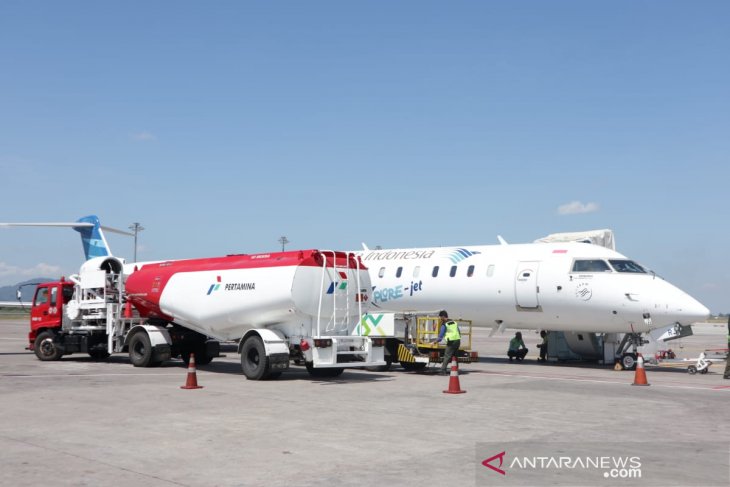 Permintaan avtur di Bandara Kualanamu turun 90 persen