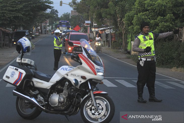 Pengalihan arus jalur mudik di Pantura 