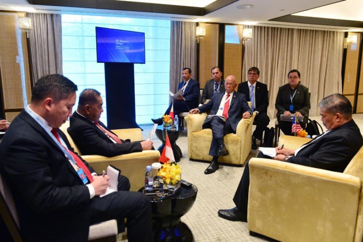 Ryamizard bicara latihan bersama dalam pertemuan trilateral
