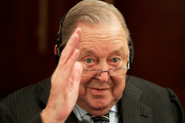 Johansson Presiden UEFA dan penggagas Liga Champions berpulang