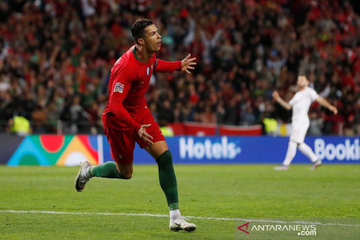 Trigol Ronaldo Antar Portugal Ke Final Uefa Nations League Antara News Kalimantan Barat