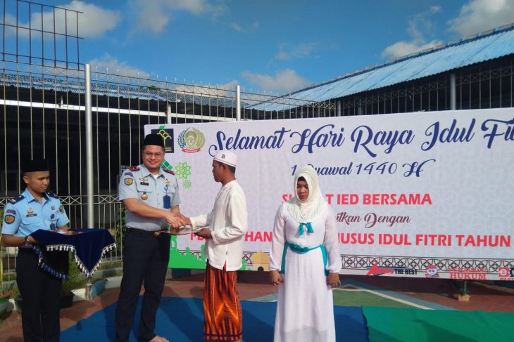 100 warga binaan Rutan Muntok peroleh remisi khusus Lebaran