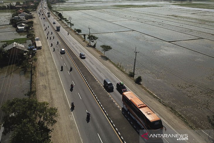 Arus balik Pantura masih padat 