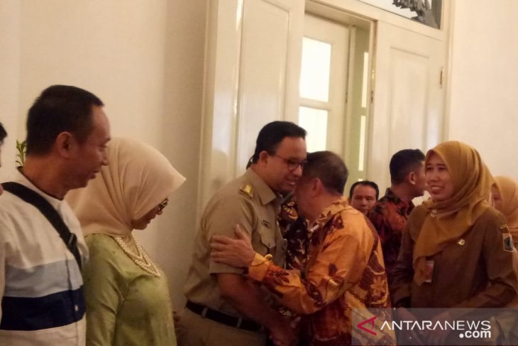 Baswedan holds halal bihalal gathering with employees