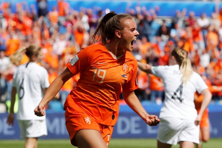 Gol pemain pengganti Jill Roord bantu Belanda atasi Selandia Baru