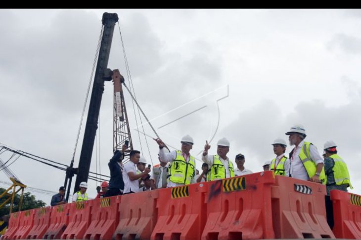 Menteri PUPR tinjau waduk muara Nusa Dua