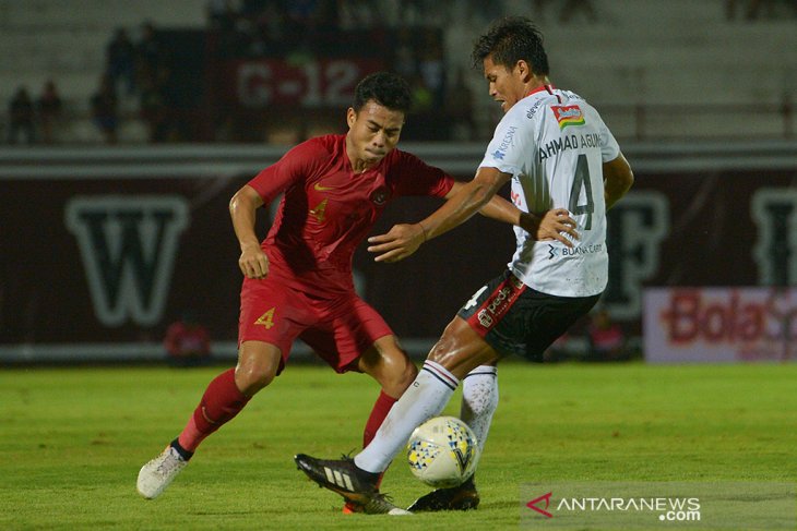 Uji coba Timnas U-23 lawan Bali United