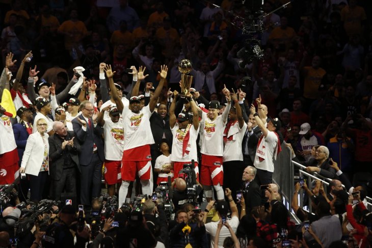 Menang di gim ke 6, Raptors juara NBA