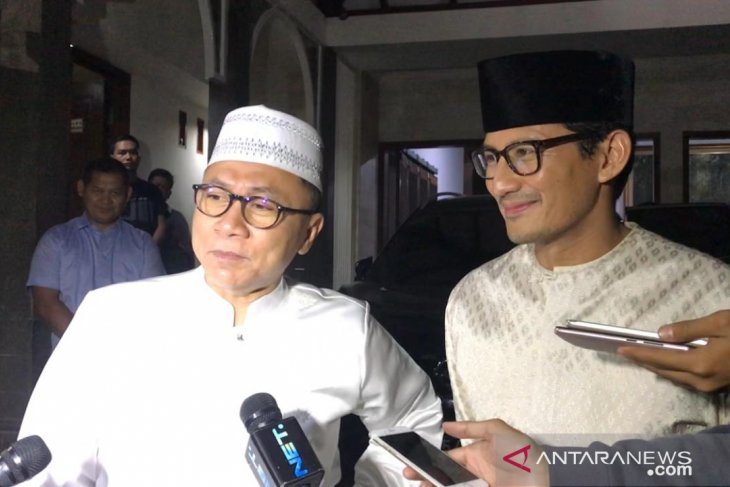 Sandiaga-Zulkifli bahas perkembangan sidang PHPU
