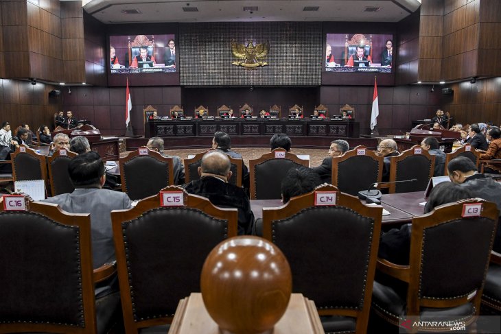 MK gelar sidang ketiga sengketa Pilpres 2019 Rabu pagi