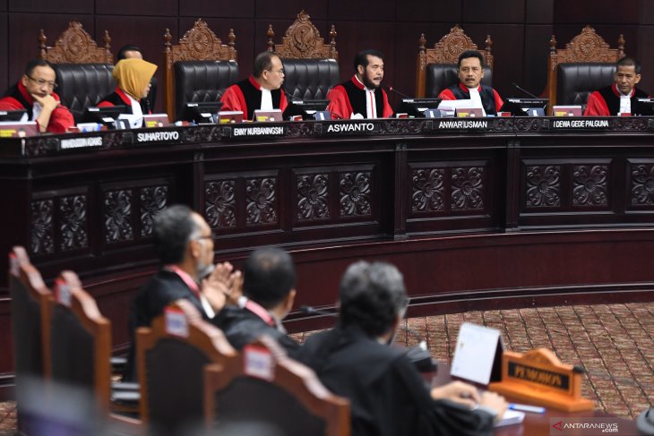 Sidang MK - Karena alasan ini, Ma'ruf dinyatakan tidak melanggar ketentuan Pemilu