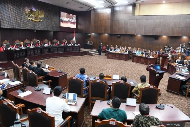 Sidang MK - Didikte TKN, MK hanya berwenang putuskan sengketa Pilpres