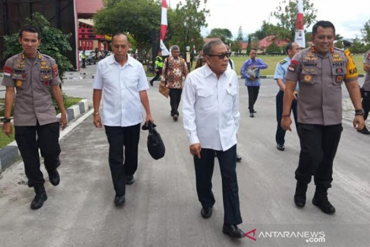 Watimpres datangi Polda Kalteng tindaklanjuti pemindahan ibu kota