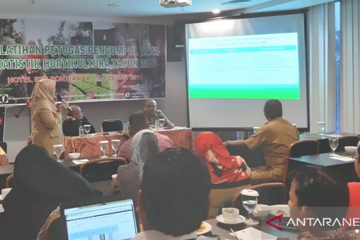 Distan Kalbar wujudkan angka statistik hortikultura akurat