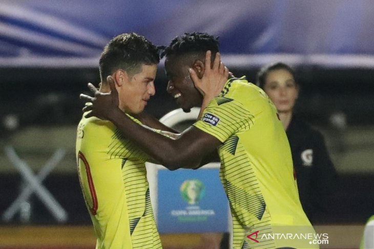 Kalahkan Qatar, Kolombia tim pertama ke perempat final Copa America