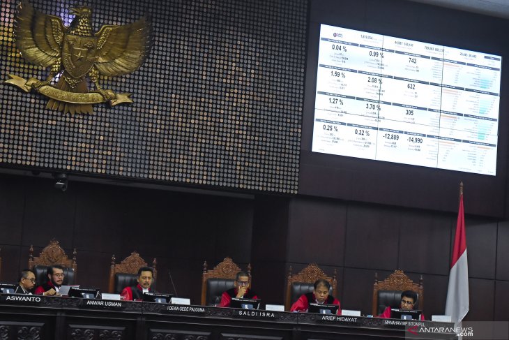 Sidang MK, Hakim uji keabsahan Situng