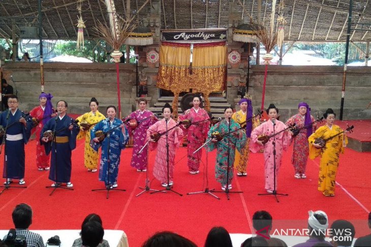 Di Pesta Kesenian Bali, seniman Bali dan Jepang berkolaborasi (video)