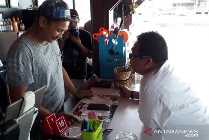 Gaya Kepala Bapenda Sosialisasi Pajak Sambil