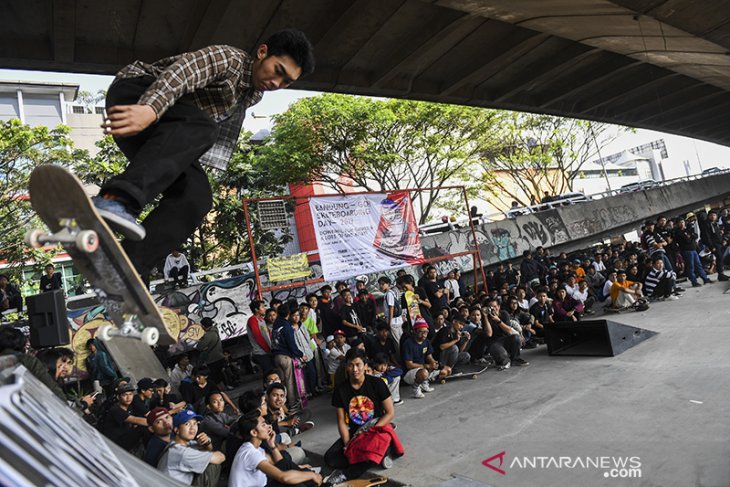 Hari Skateboard sedunia di Bandung 