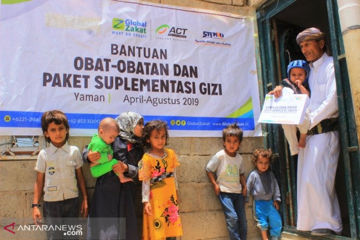 ACT bantu atasi masalah gizi buruk anak-anak Yaman