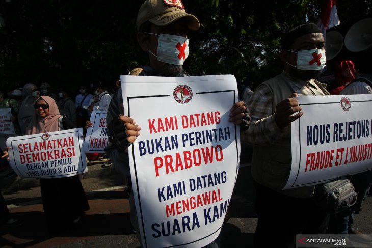 Aksi damai gerakan kedaulatan rakyat