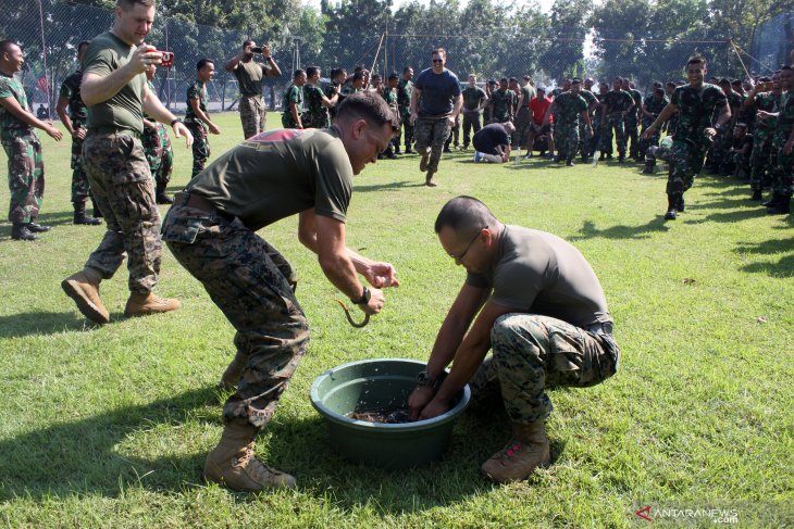 Lomba Tradisional Marinir Indonesia - Amerika