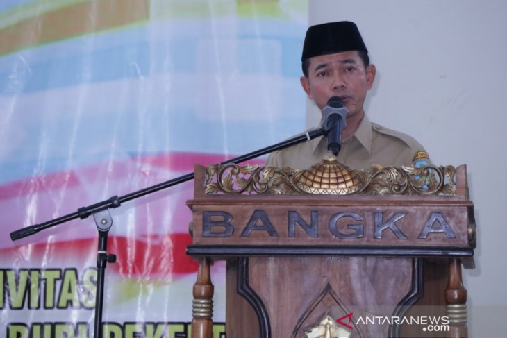 Bupati Bangka inginkan ketua KONI terpilih memiliki jiwa olahraga