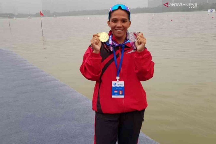 Hebat, atlet dayung Bekasi peroleh dua emas di Thailand