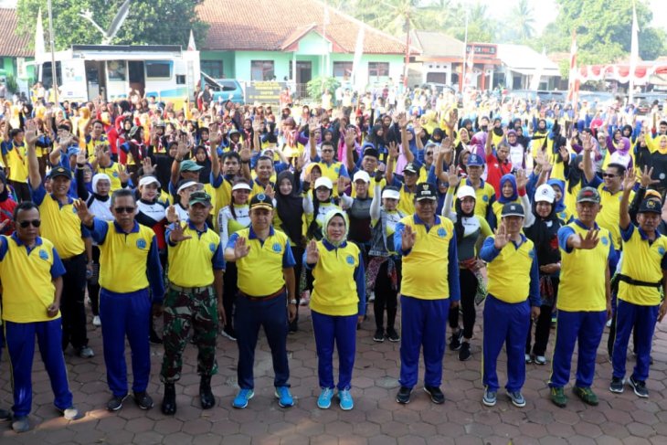 Peringatan Hari Anti-Narkotika di Serang