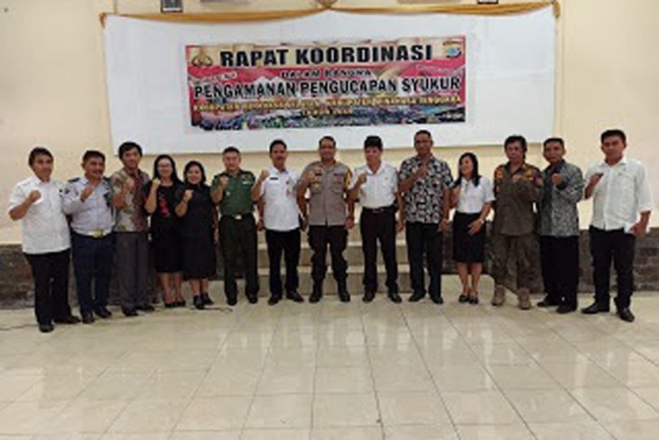 Polres Minahasa Selatan gelar Rakor Kesiapan Pengamanan Pengucapan Syukur