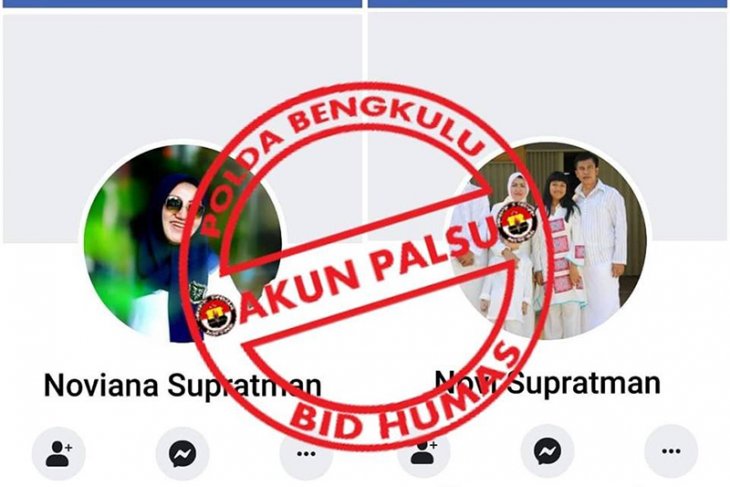 Pembuat akun Facebook palsu atas nama Kapolda Bengkulu diciduk