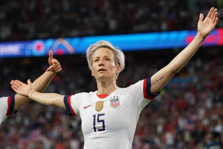 Kian parah hina Trump, kapten Timnas Putri AS Rapinoe terima undangan Demokrat