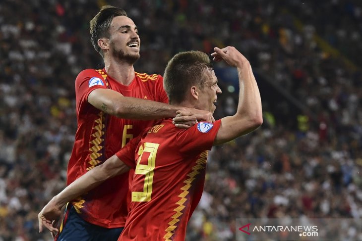 Spanyol tundukkan Jerman untuk menjuarai Piala Eropa U21