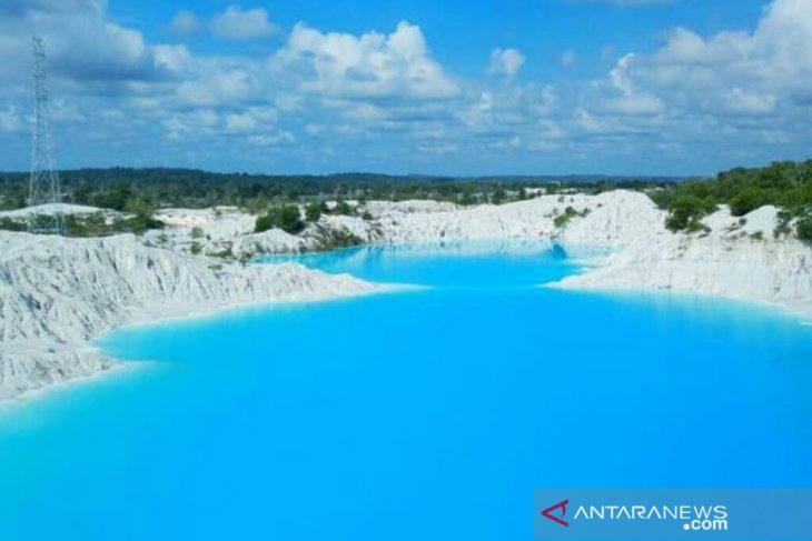 Objek wisata danau biru Bangka Tengah masuk nominasi API 2019