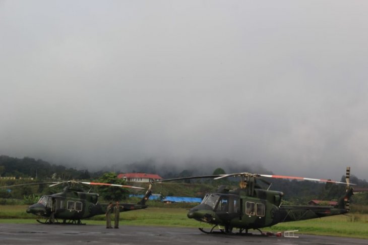 Cuaca buruk jadi kendala pencaharian helikopter hilang