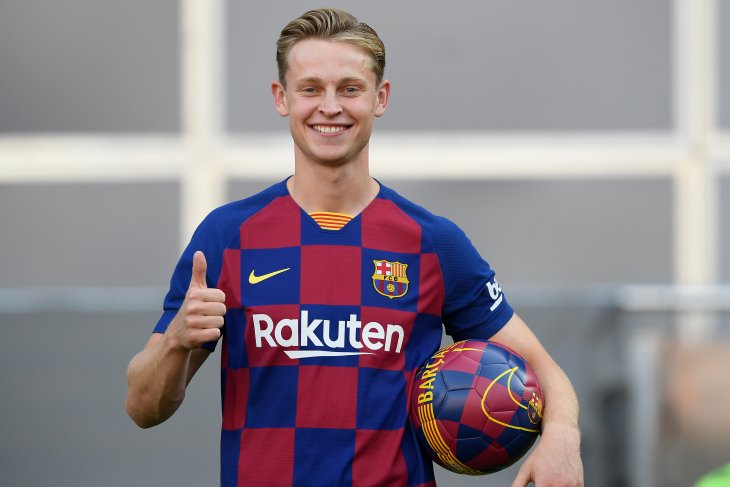 Frankie de Jong harap de Ligt ikuti jejaknya gabung ke Barcelona