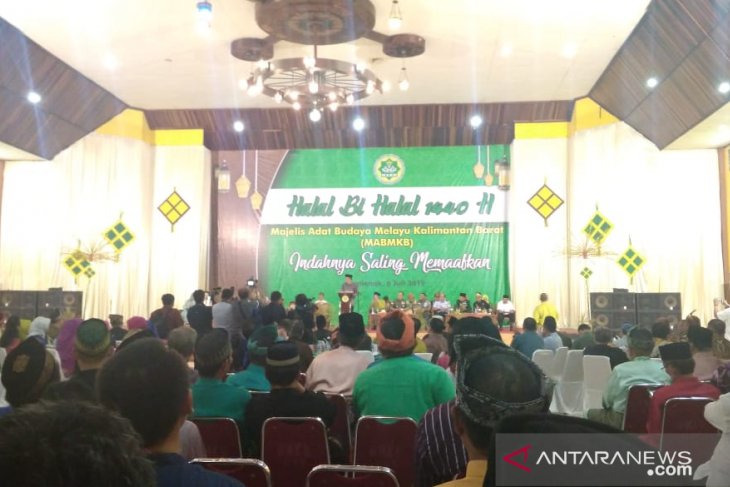 Berbagai tokoh hadir dalam halalbihalal MABM Kalbar