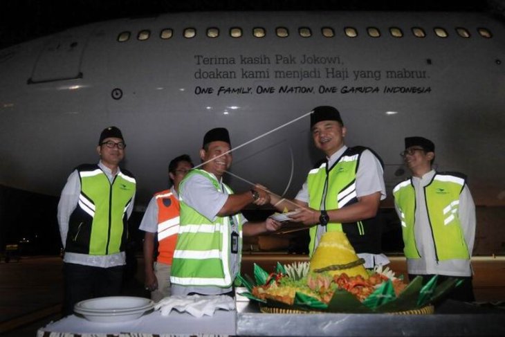 Pelayanan Garuda Indonesia untuk jamaah calon haji
