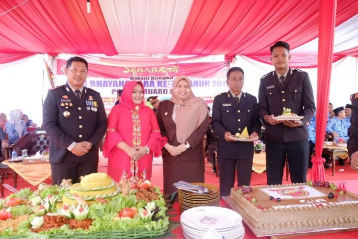 Bupati Muarojambi hadiri HUT Bhayangkara