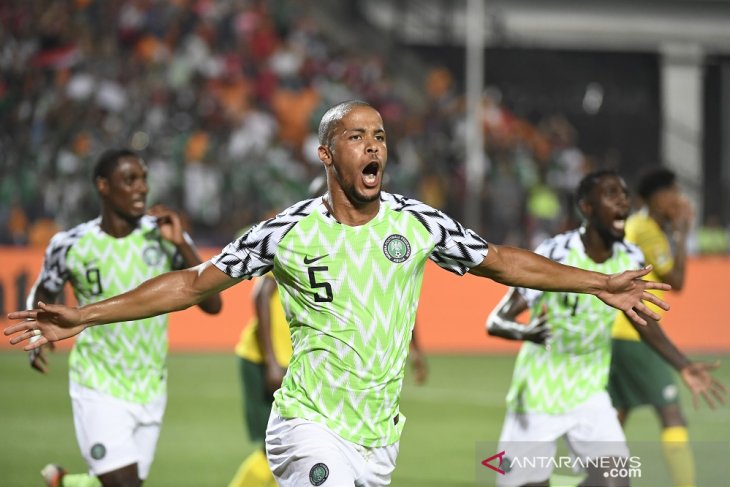 Nigeria kalahkan Afsel 2-1 untuk melaju ke semifinal Piala Afrika