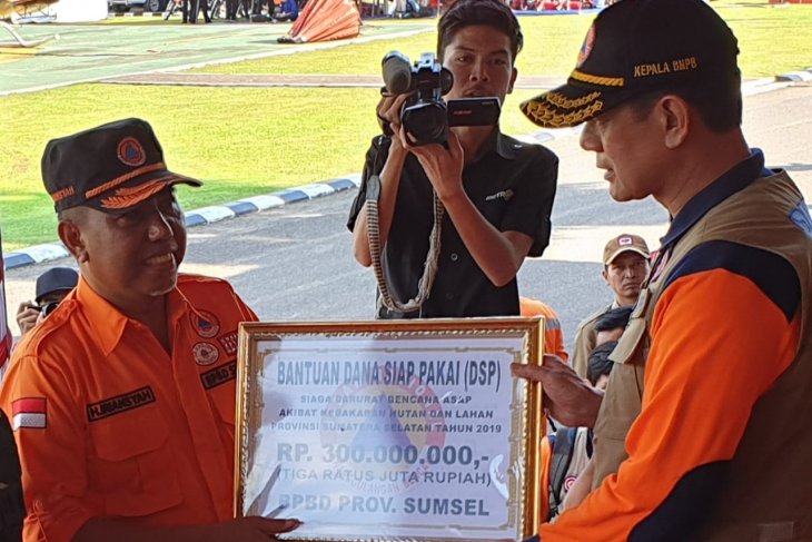 BPBD Sumsel tingkatkan operasi dari udara cegah karhutla