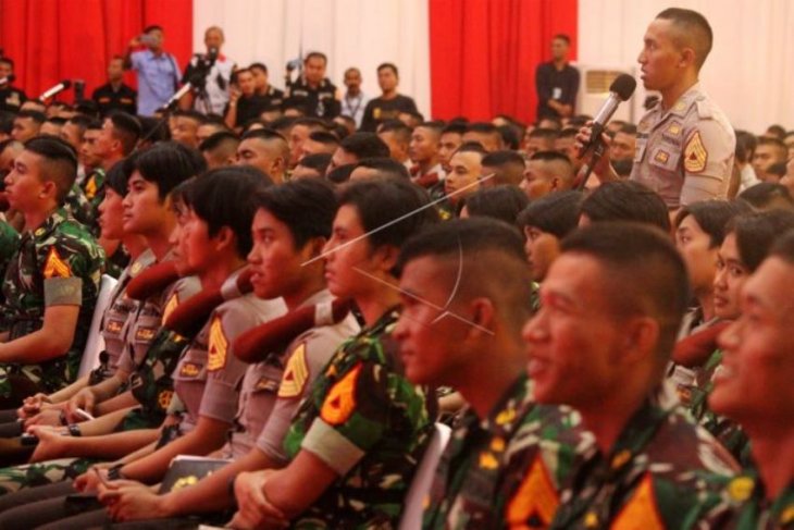 Capaja TNI Polri ikuti pembekalan