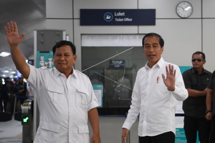 Jokowi bertemu Prabowo