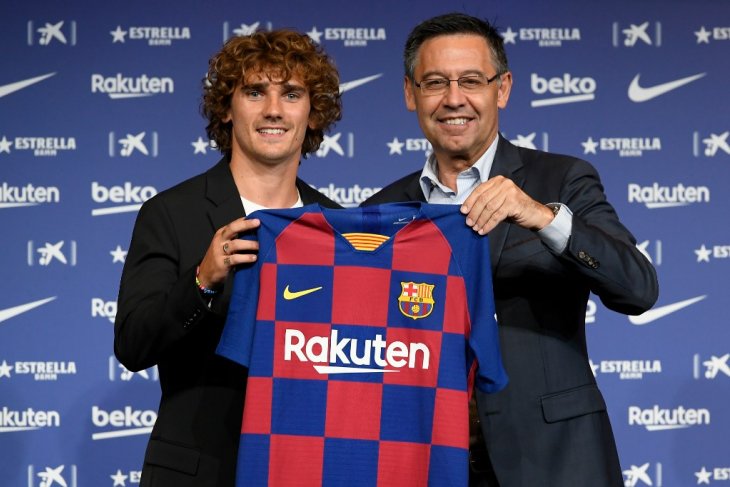Pilih hengkang, Griezmann murka di Atletico
