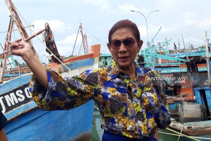 Menteri Susi ungkapkan penghentian kapal buruan internasional
