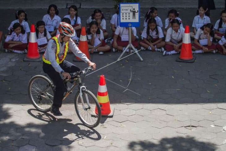 Sosialisasi keselamatan bersepeda