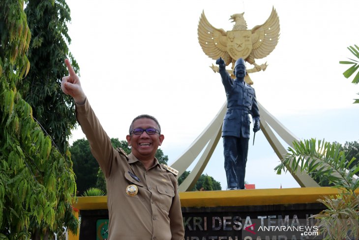 Gubernur Kalbar Kunjungi Perbatasan di Kabupaten Sambas