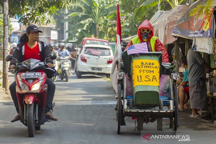 Aksi tolak sampah impor 