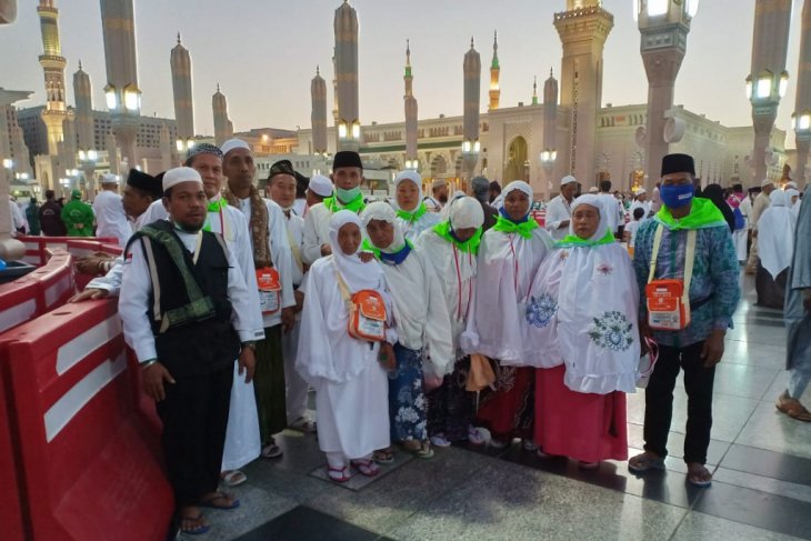 Jamaah haji Kalsel dalam kondisi baik di Saudi